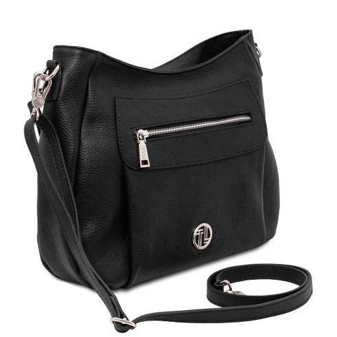 Brenda - Soft leather shoulder bag